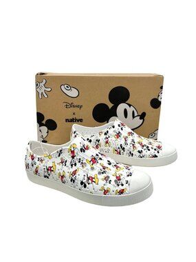 Native Jefferson Disney Mickey Print Slip-On Water Shoes Men’s 11 Women's 13